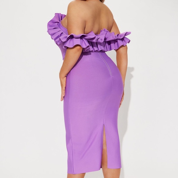 Purple dress - Picture 5 of 5